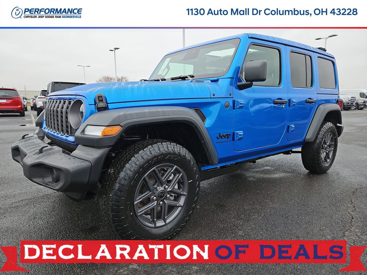 New 2026 Jeep Wrangler Unlimited Sport AWD/4WD image 3