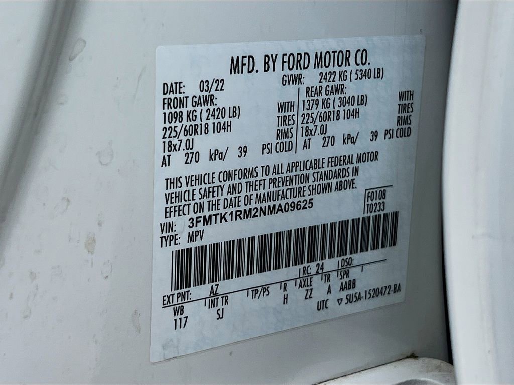 Used 2022 Ford Mustang Mach-E Select w/ Comfort/Technology Package image 32