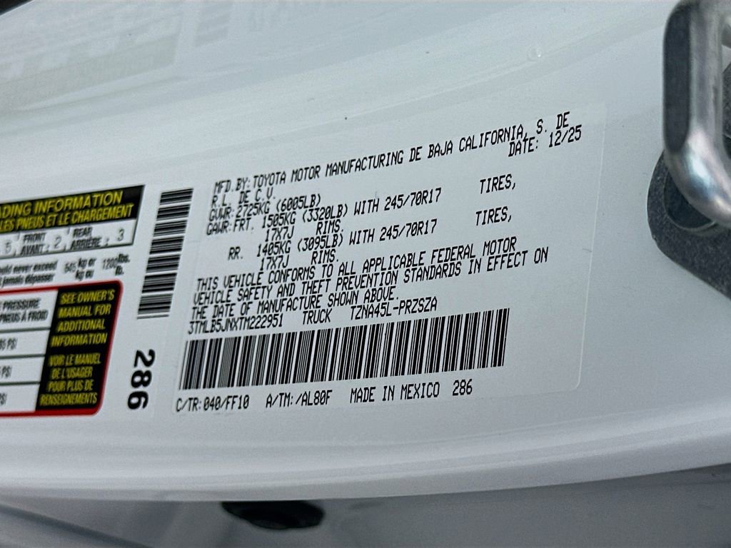 Certified 2026 Toyota Tacoma SR5 image 31