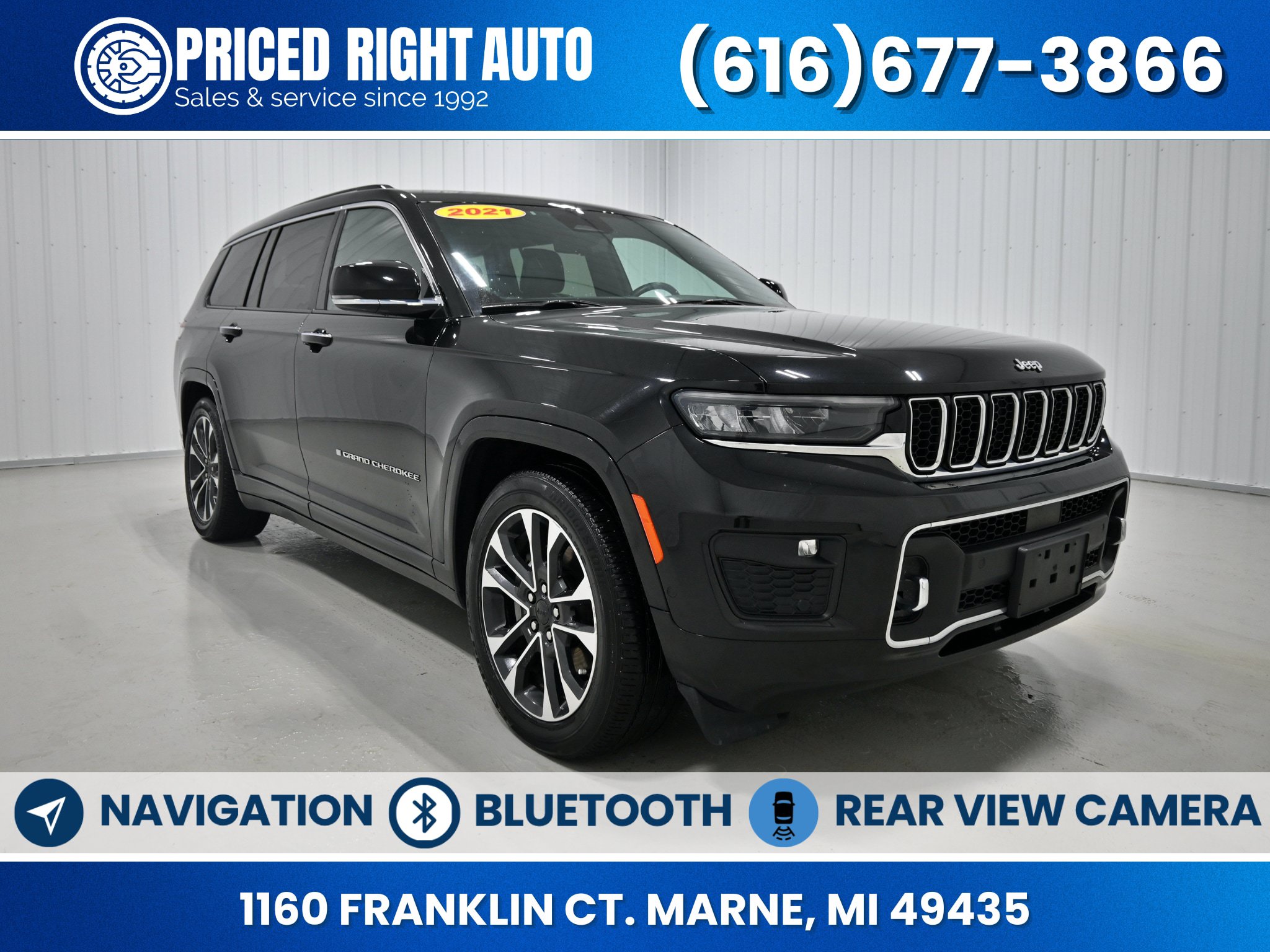 Used 2021 Jeep Grand Cherokee L Overland w/ Luxury Tech Group IV