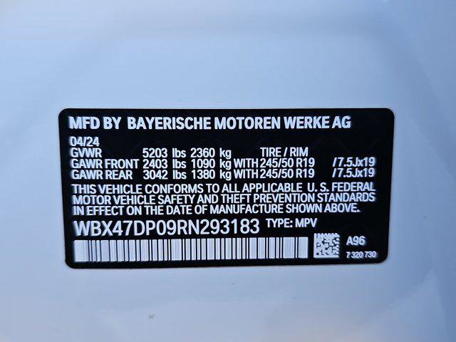 Certified 2024 BMW X3 sDrive30i w/ Convenience Package w/ZPA image 37