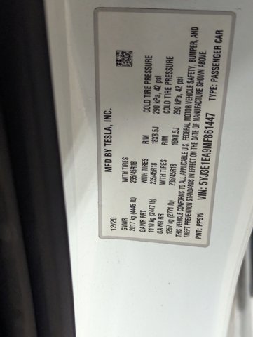 Used 2021 Tesla Model 3 Standard Range Plus image 21