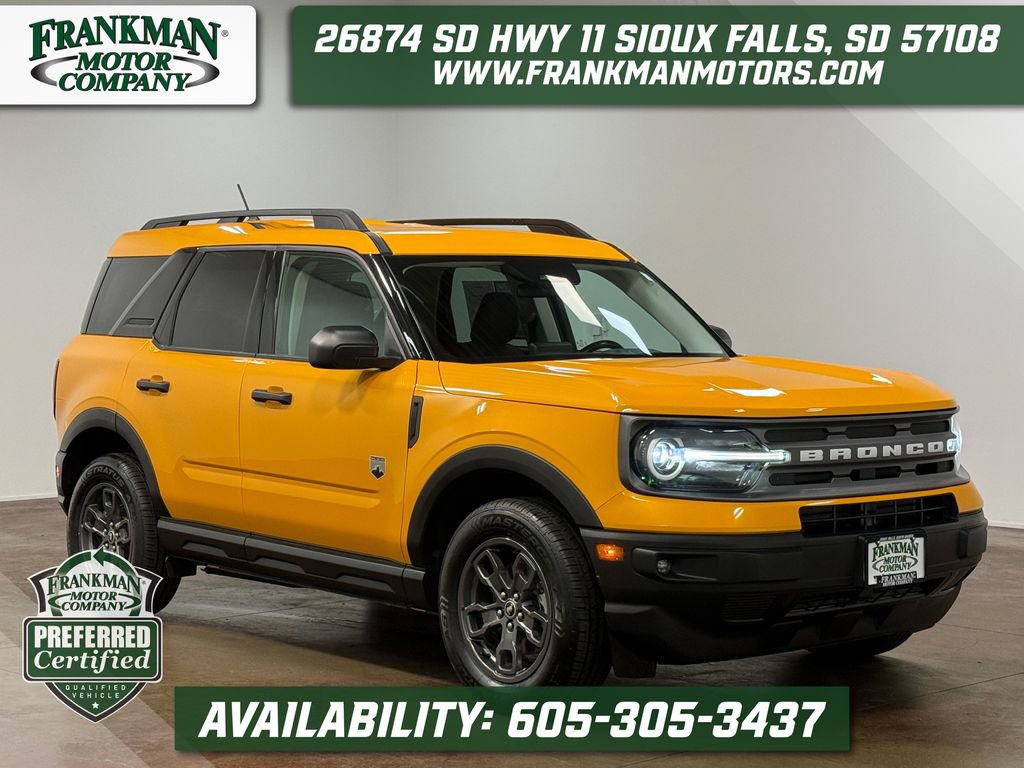 Used 2023 Ford Bronco Sport Big Bend w/ Convenience Package