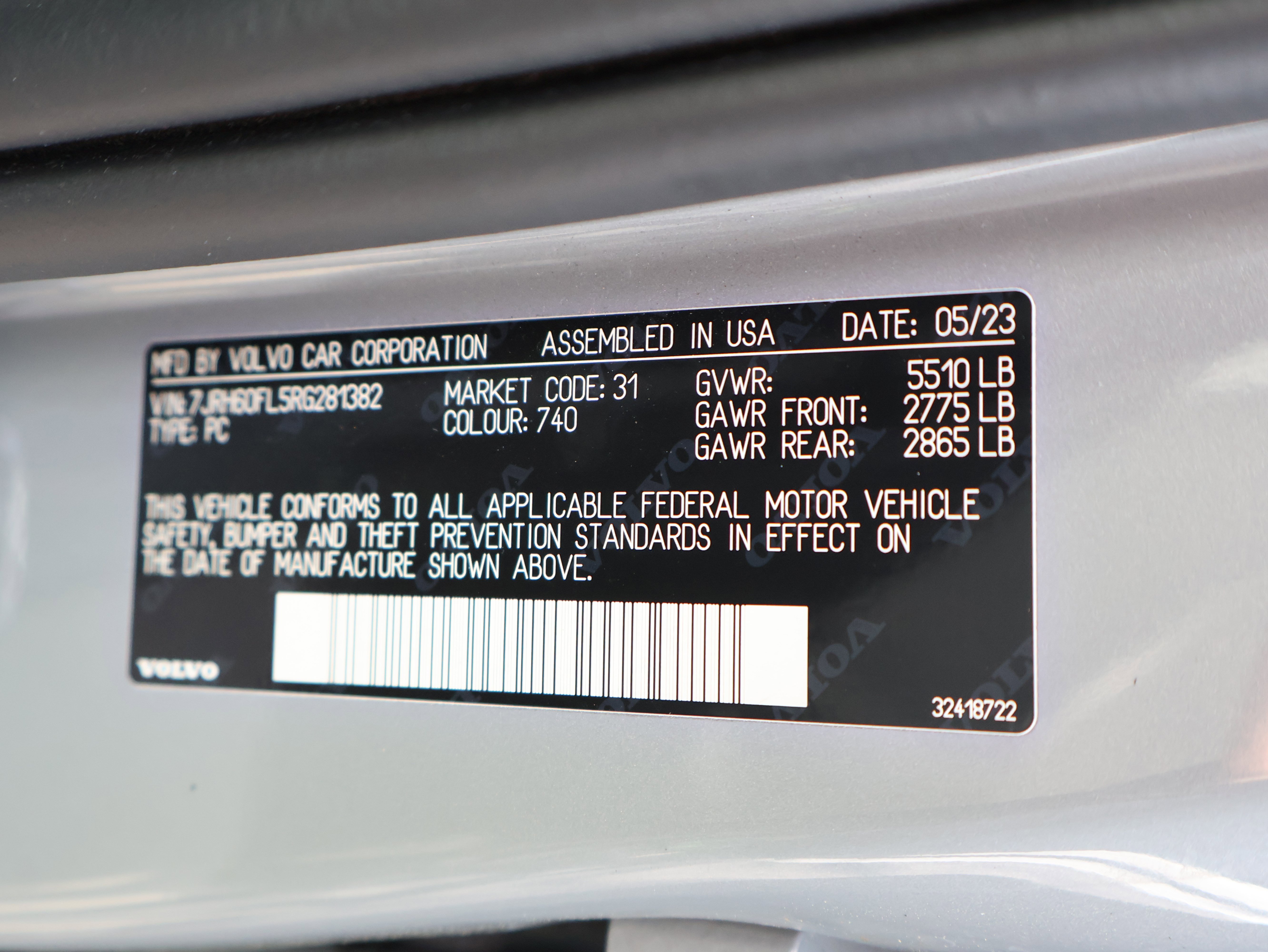 Used 2024 Volvo S60 T8 Plus w/ Climate Package image 36