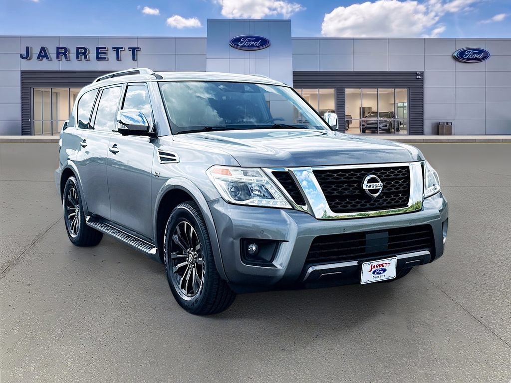 Used 2020 Nissan Armada Platinum w/ Cargo Package RWD image 1