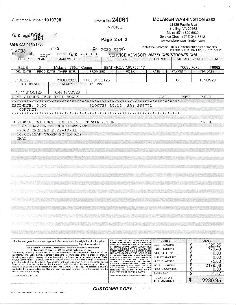 Used 2021 McLaren 765LT image 50