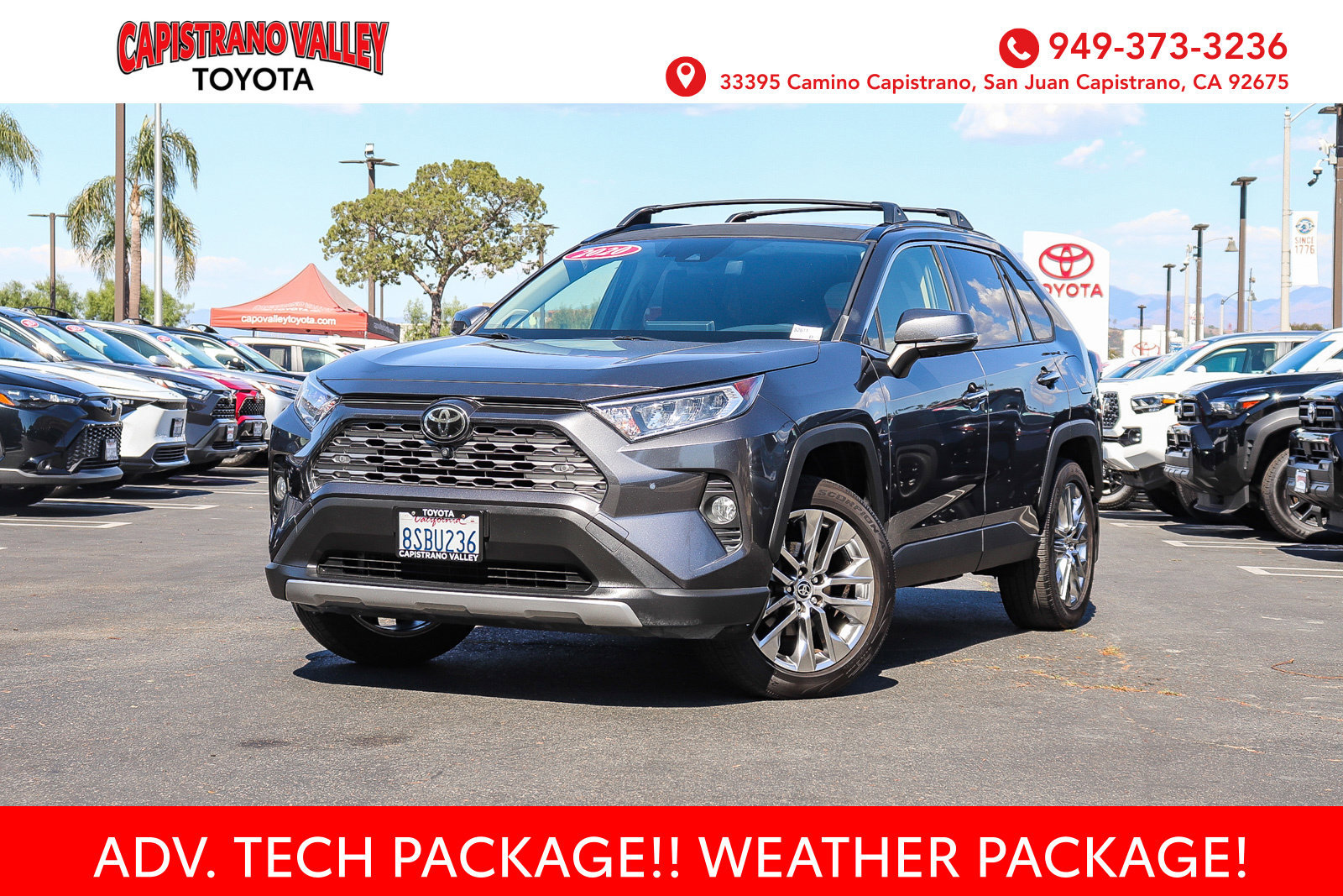 Certified 2020 Toyota RAV4 Limited FWD image 1