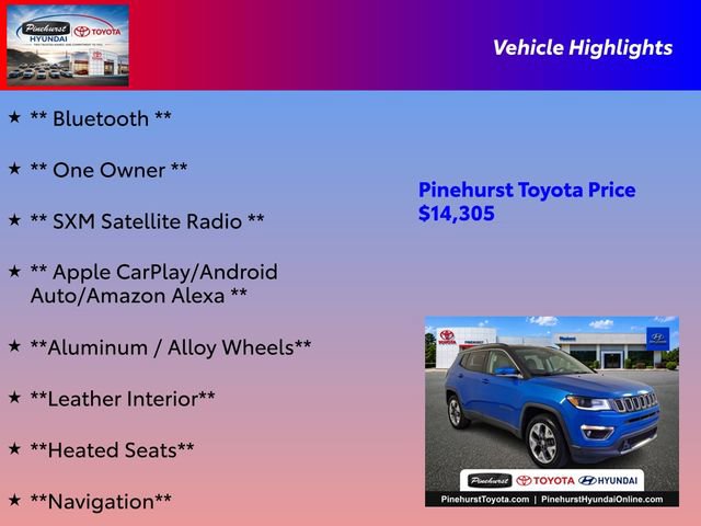 Used 2017 Jeep Compass Limited AWD/4WD image 16