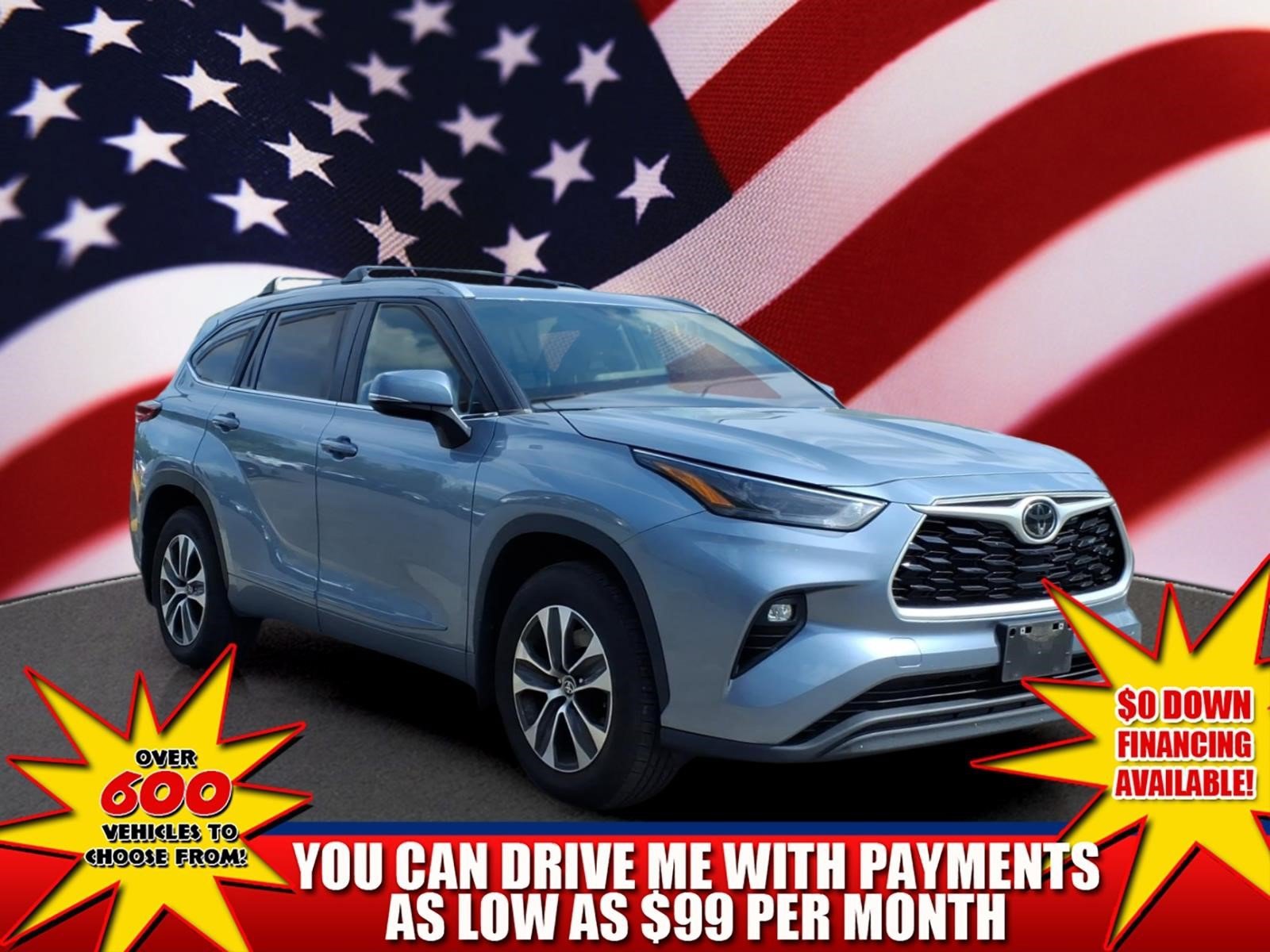 Used 2023 Toyota Highlander XLE AWD/4WD image 1