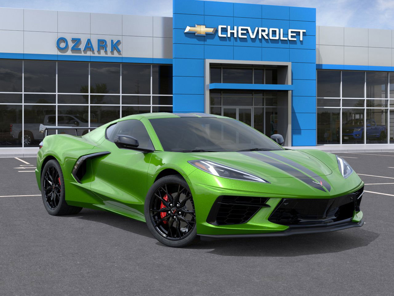 New 2026 Chevrolet Corvette Stingray Preferred Cpe w/ Stealth Interior Trim Package image 42