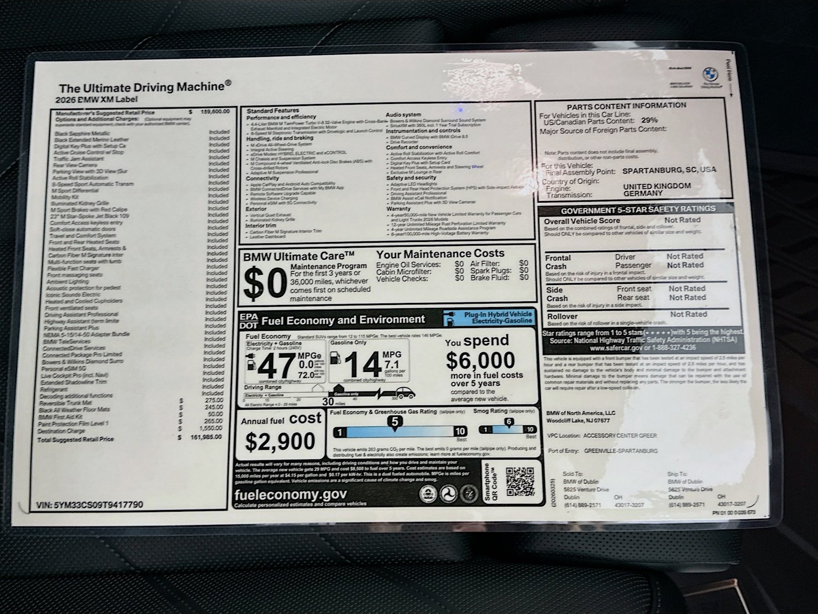 New 2026 BMW XM Label Red AWD/4WD image 47