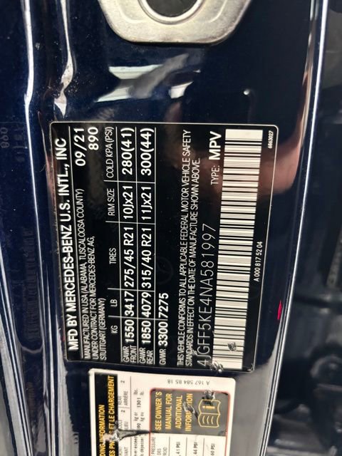Used 2022 Mercedes-Benz GLS 450 4MATIC image 25
