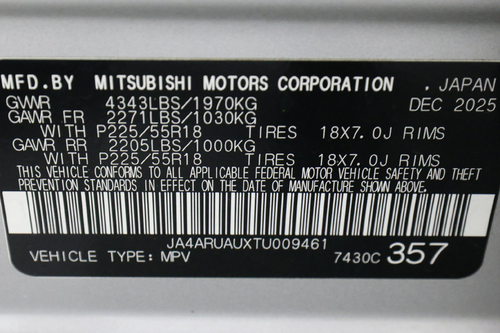 Used 2026 Mitsubishi Outlander Sport ES AWD/4WD image 43