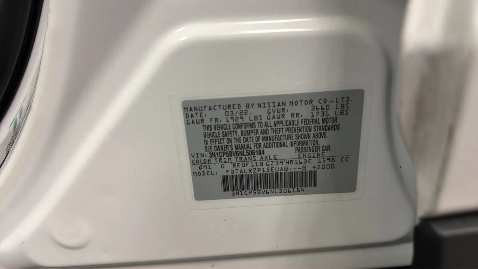 Used 2022 Nissan Kicks S FWD image 25