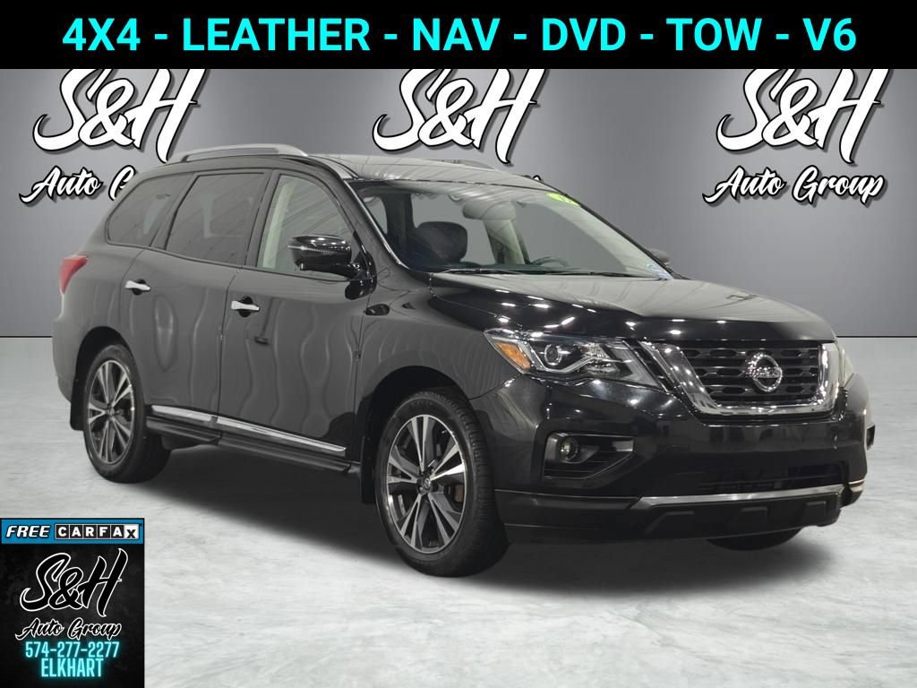 Used 2019 Nissan Pathfinder Platinum AWD/4WD video 1