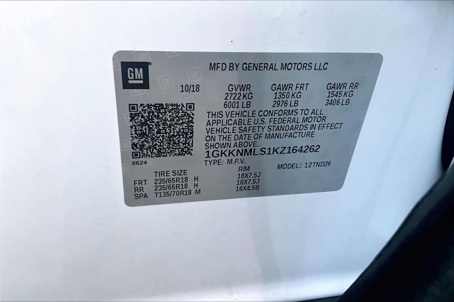 Used 2019 GMC Acadia SLT FWD image 32