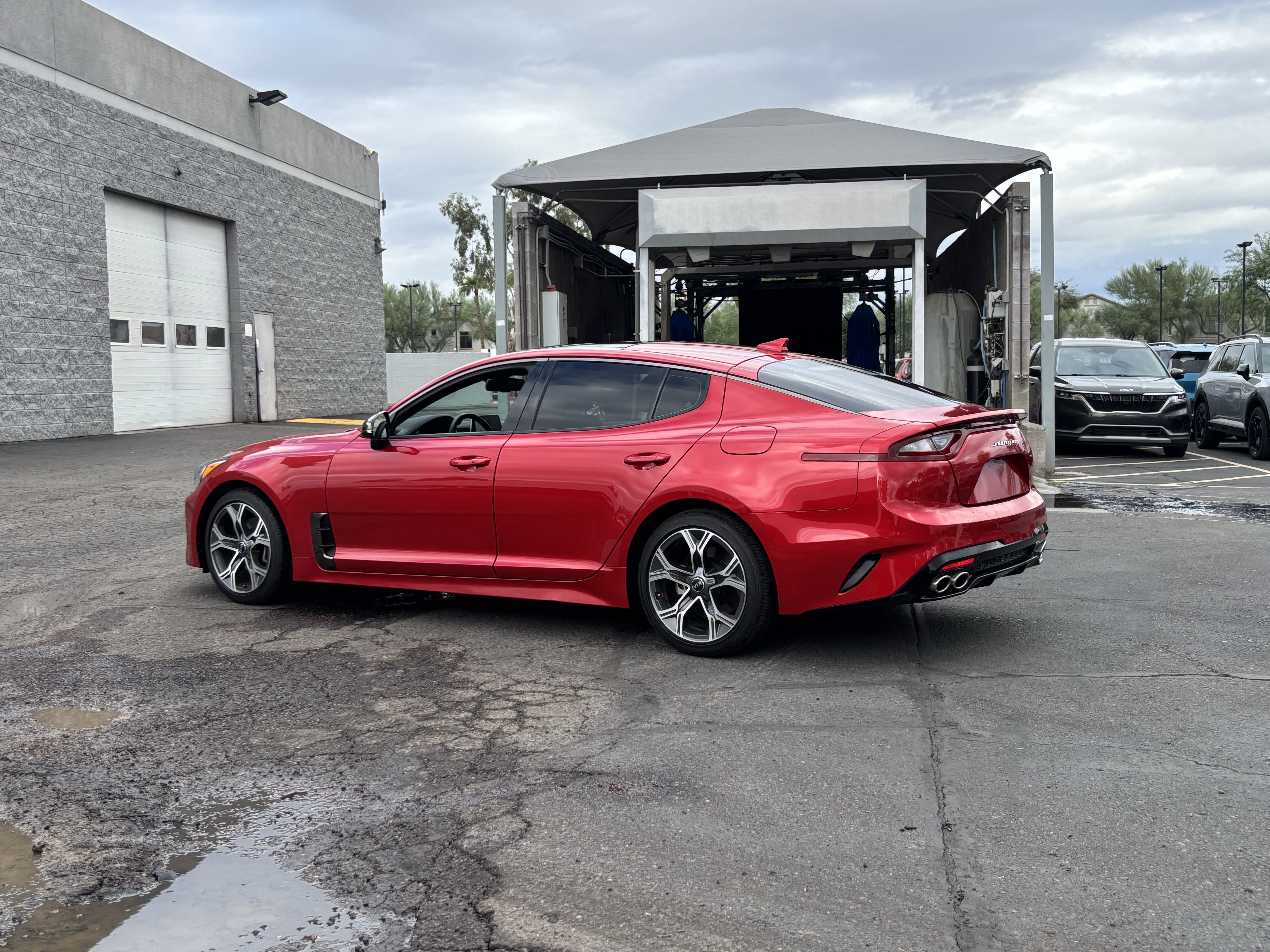 Certified 2021 Kia Stinger GT-Line w/ Sun & Sound Package RWD image 4