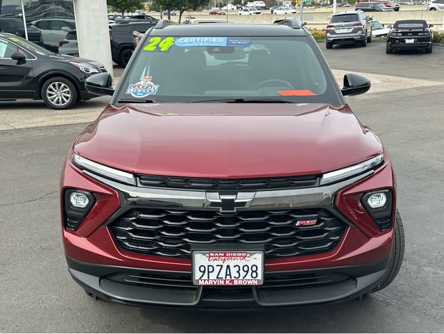 Certified 2024 Chevrolet TrailBlazer RS w/ Convenience Package image 2