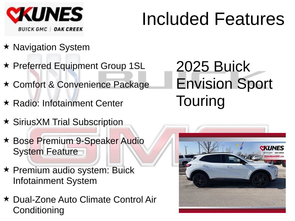 New 2025 Buick Envision Sport Touring image 2