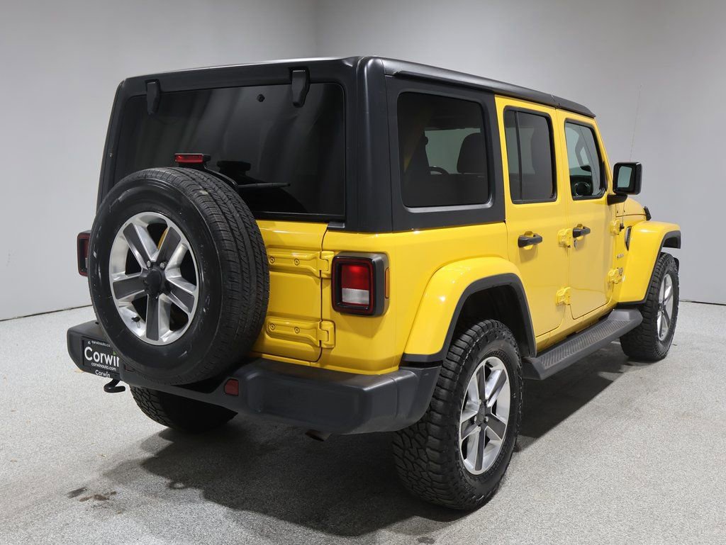 Used 2021 Jeep Wrangler Unlimited Sahara video 2