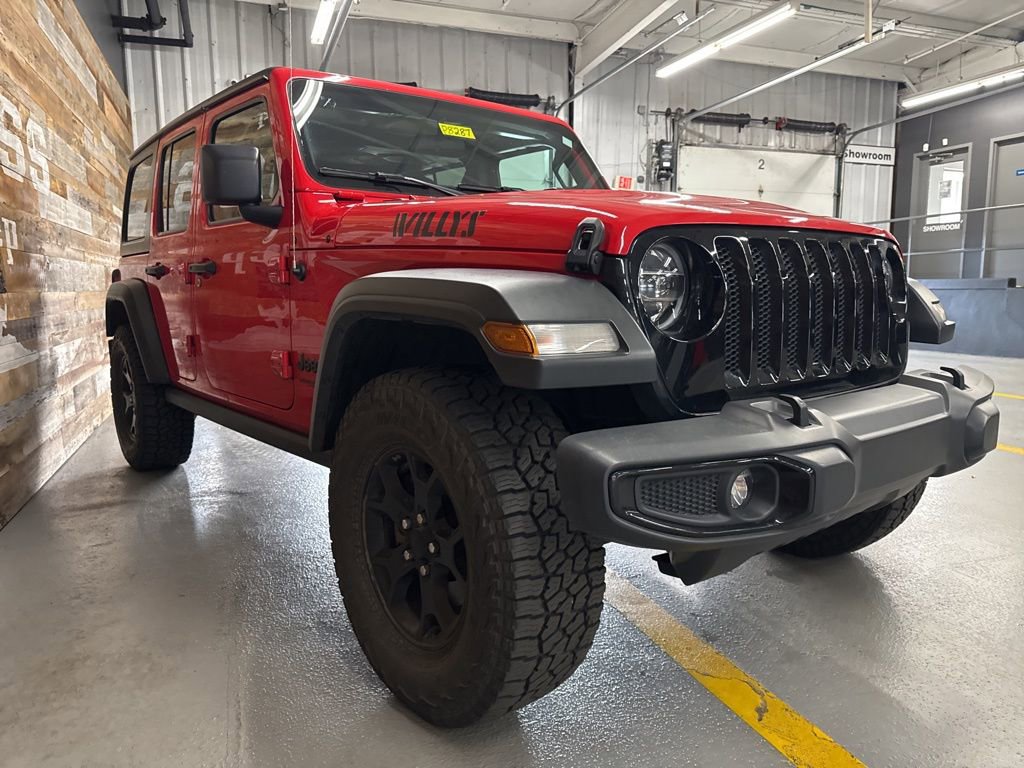 Used 2021 Jeep Wrangler Unlimited Willys image 3