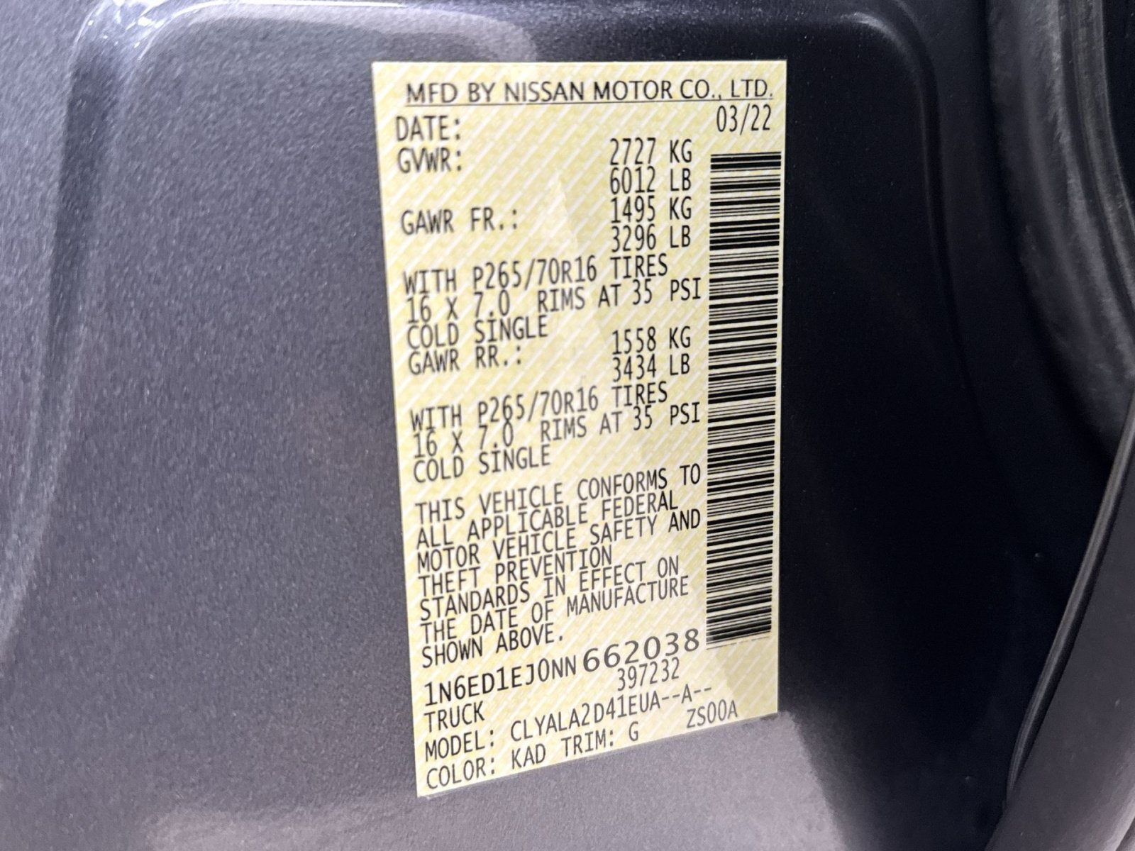 Used 2022 Nissan Frontier S RWD image 41