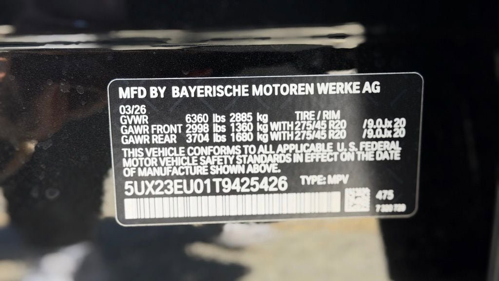New 2026 BMW X5 xDrive40i w/ M Sport Package image 21