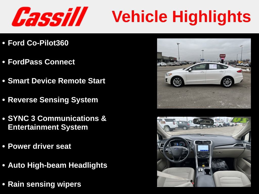 Used 2020 Ford Fusion SE image 7