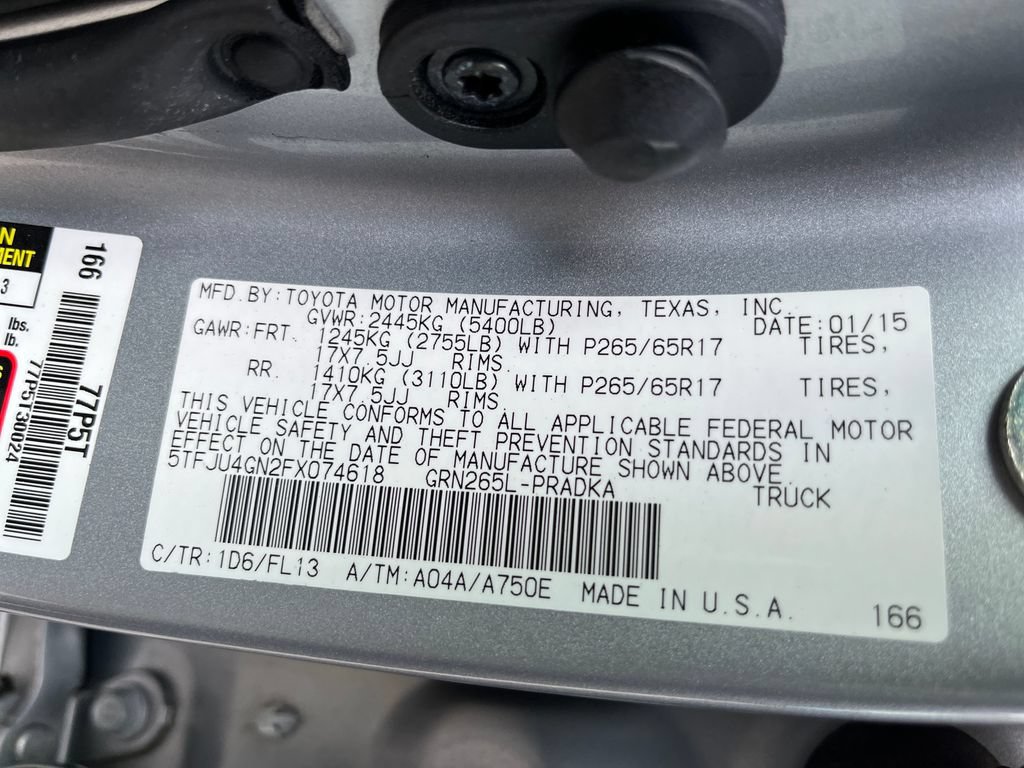 Used 2015 Toyota Tacoma PreRunner w/ TRD Sport Package RWD image 30