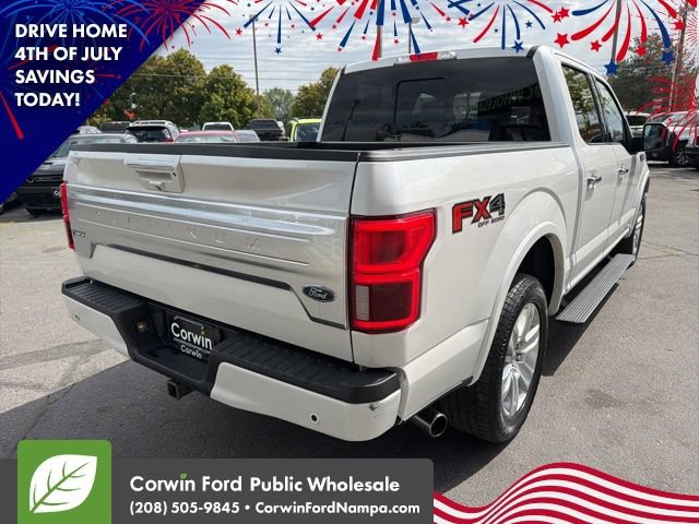 Used 2018 Ford F150 Platinum w/ Technology Package AWD/4WD image 5