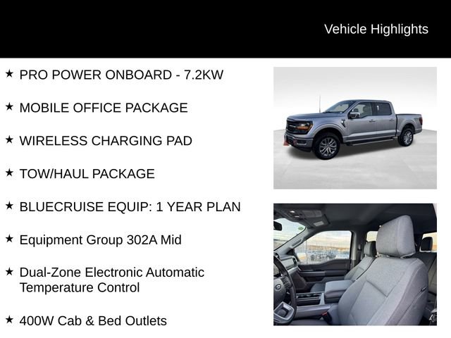 New 2025 Ford F150 XLT w/ Equipment Group 302A MID image 7