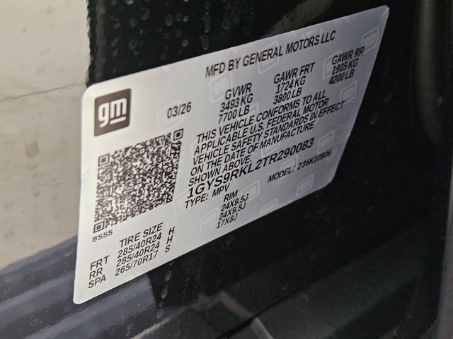 Certified 2026 Cadillac Escalade ESV Platinum Sport w/ LPO, ONYX Package AWD/4WD image 32