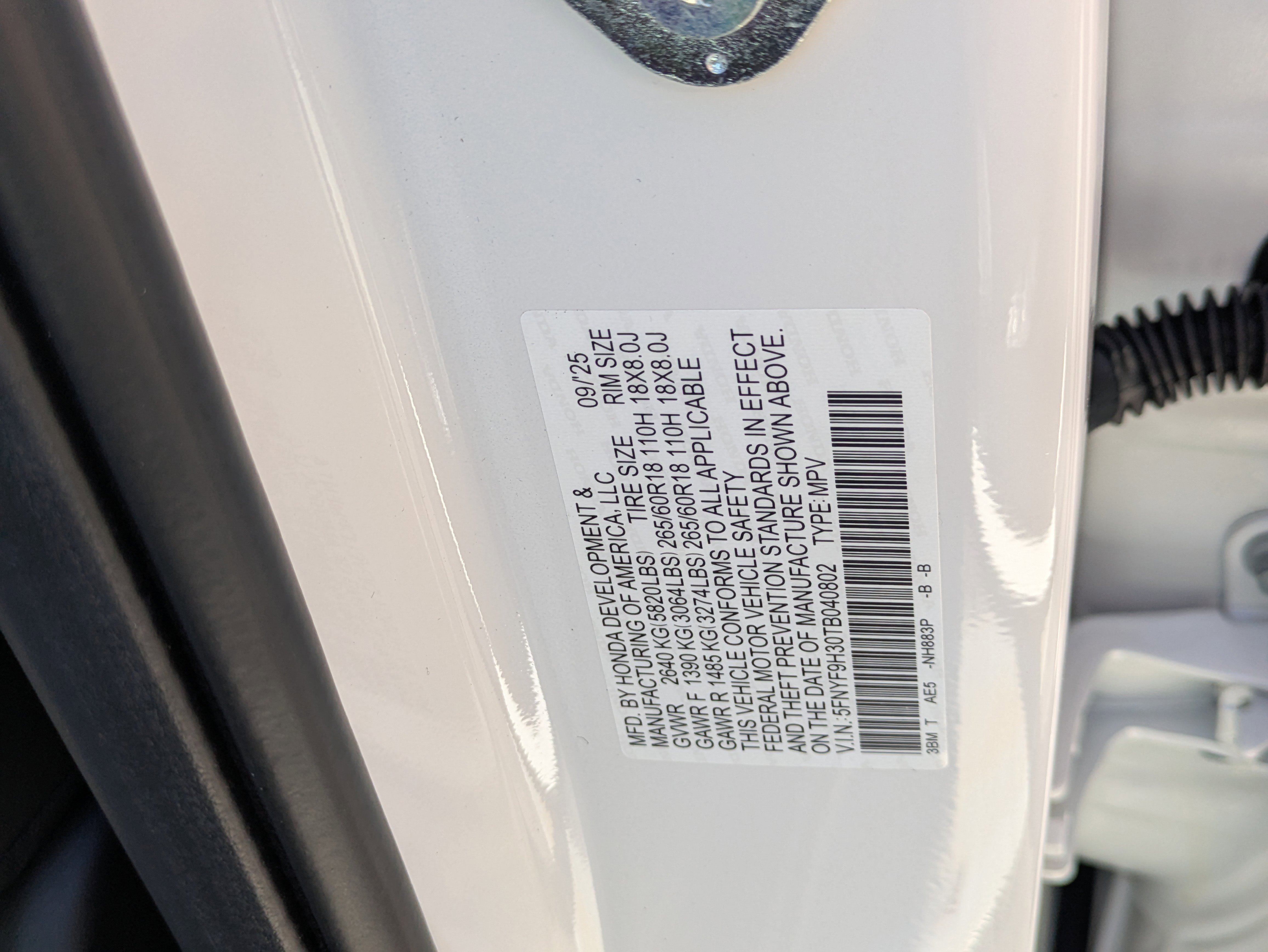 New 2026 Honda Passport RTL image 35