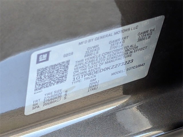 Used 2019 GMC Sierra 1500 SLT w/ SLT Premium Plus Package image 35