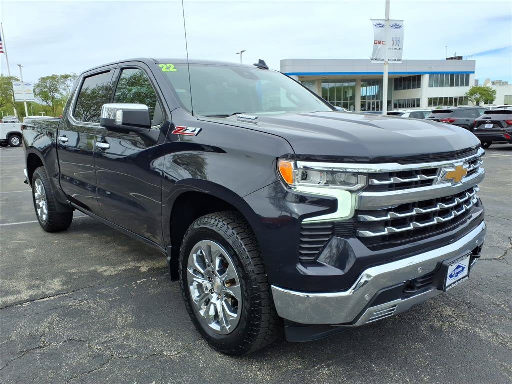 Used 2022 Chevrolet Silverado 1500 LTZ w/ Z71 Off-Road Package AWD/4WD image 1