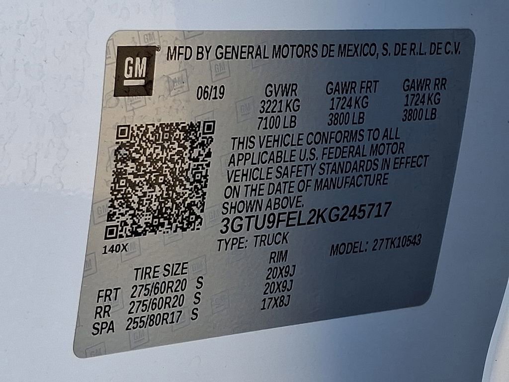 Certified 2019 GMC Sierra 1500 Denali w/ Technology Package AWD/4WD image 28