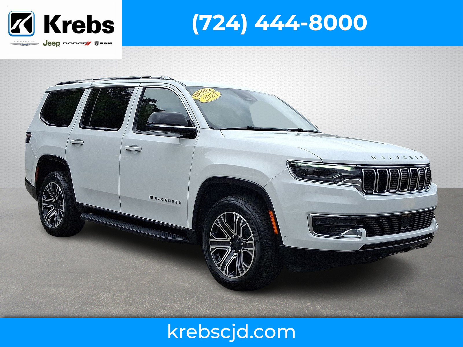 Certified 2024 Jeep Wagoneer 4WD w/ Premium Group I