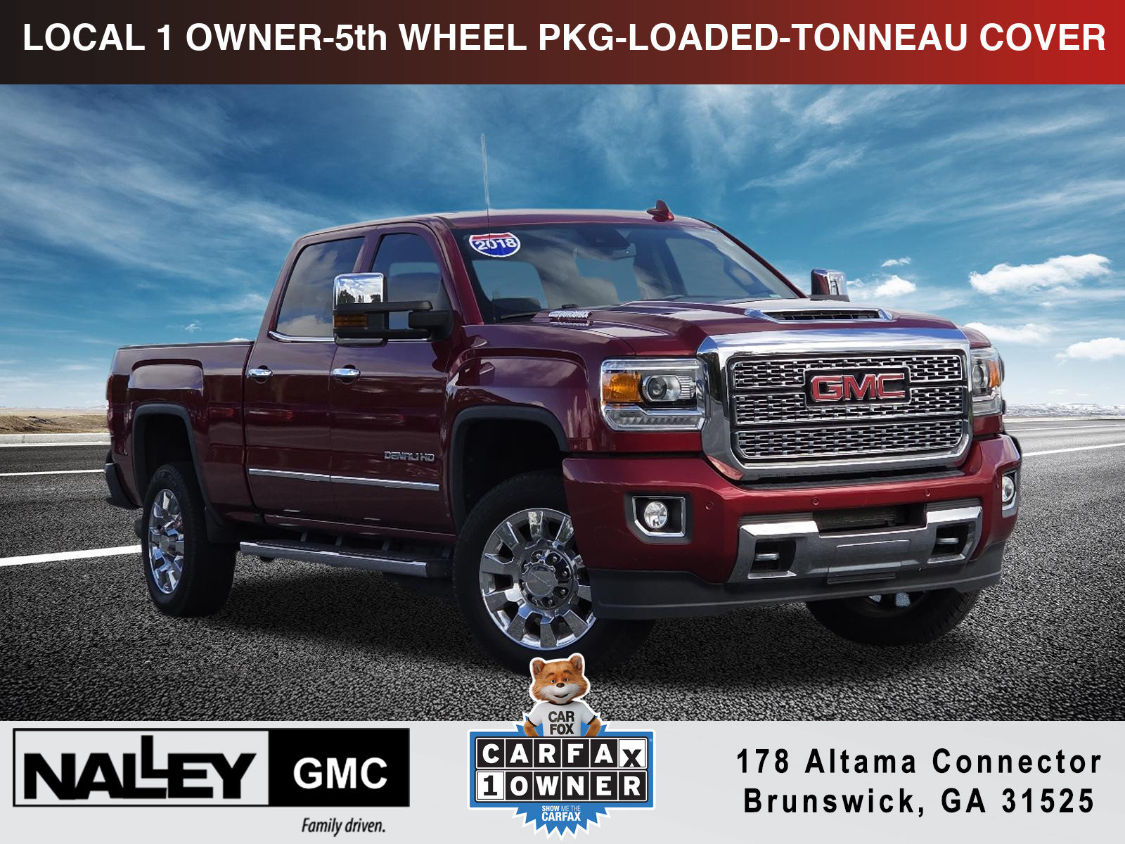 Used 2018 GMC Sierra 2500 Denali w/ Duramax Plus Package AWD/4WD 360° Tour