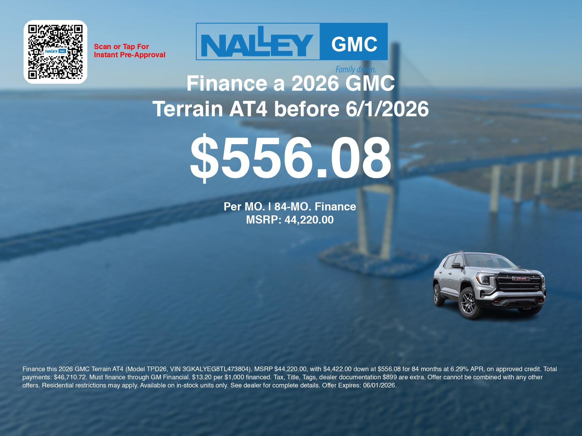 New 2026 GMC Terrain AT4 w/ Convenience Package III AWD/4WD image 7