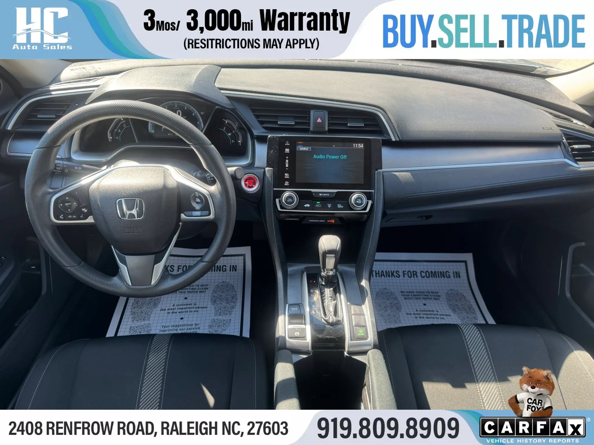Used 2016 Honda Civic EX image 22