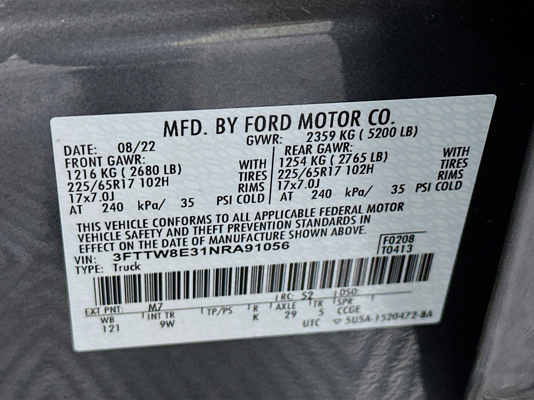 Used 2022 Ford Maverick XL FWD image 12