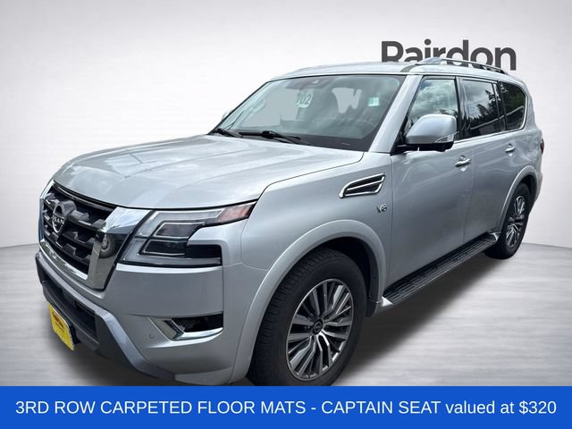 Used 2021 Nissan Armada SL w/ Captain's Chairs Package AWD/4WD image 3