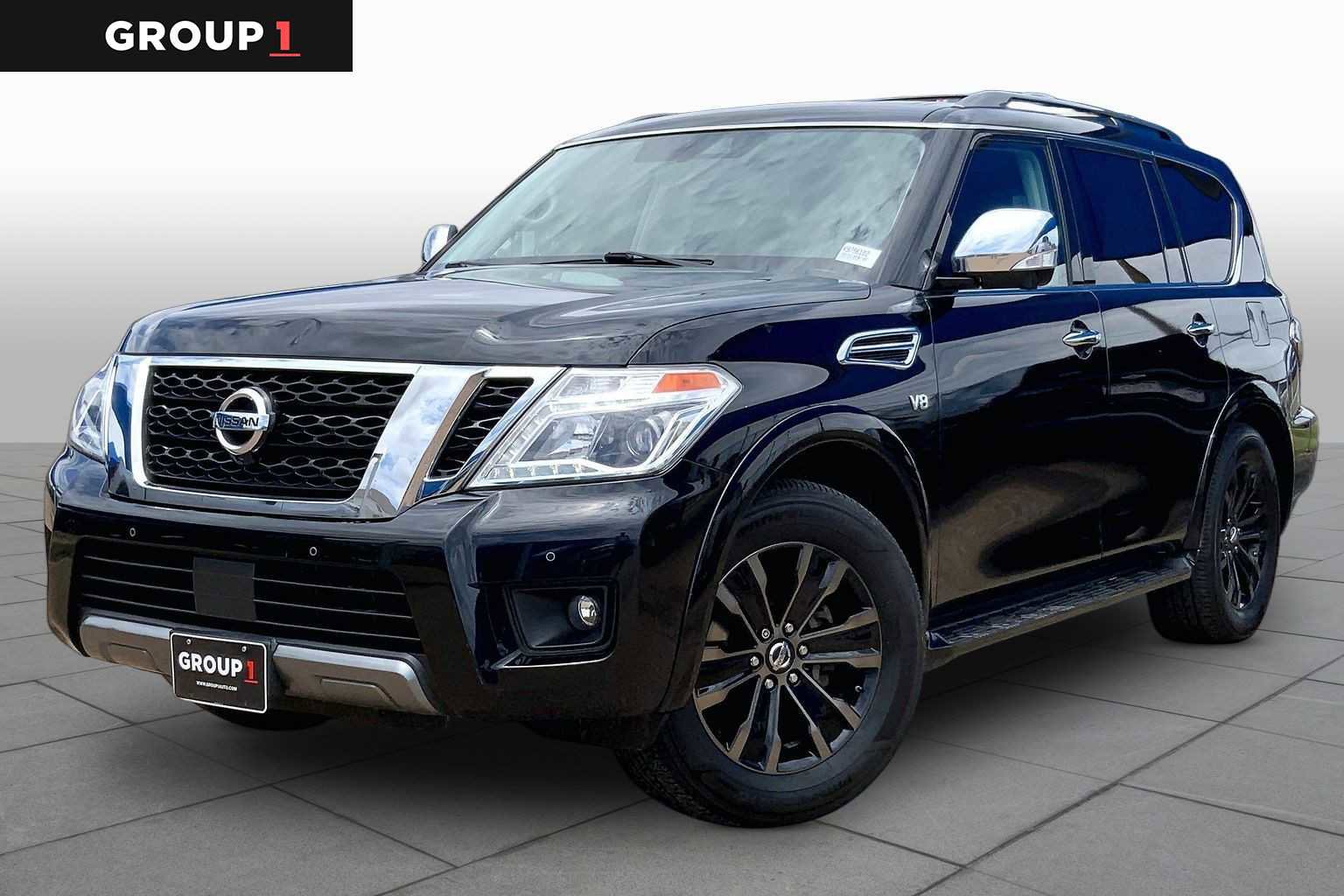 Used 2019 Nissan Armada Platinum w/ Captain's Chairs Package