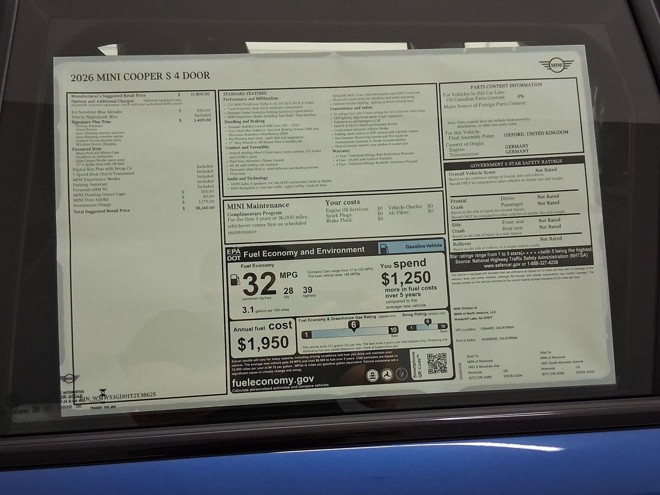 New 2026 MINI Cooper S image 29