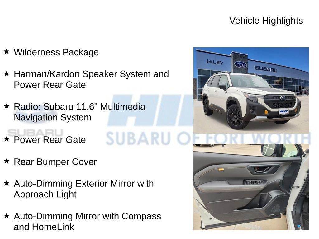 New 2026 Subaru Forester Wilderness AWD/4WD image 5