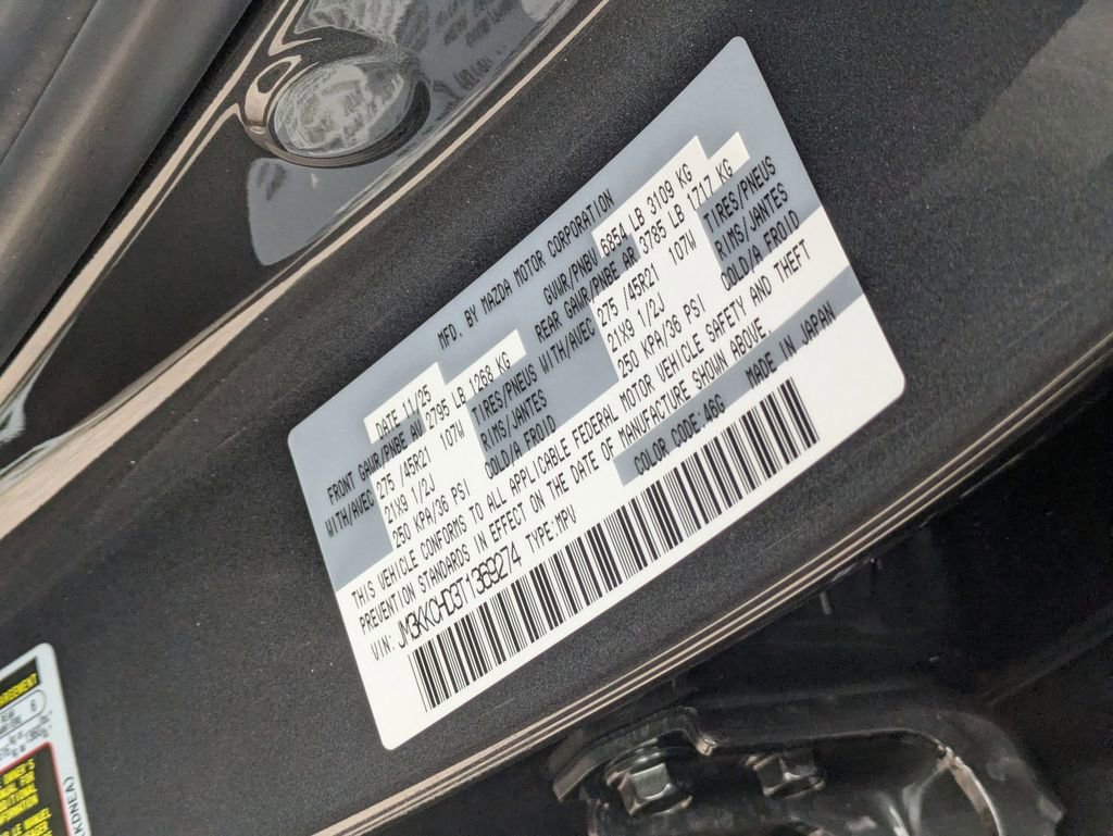 New 2026 MAZDA CX-90 3.3 Turbo w/ Premium Sport Pkg image 31