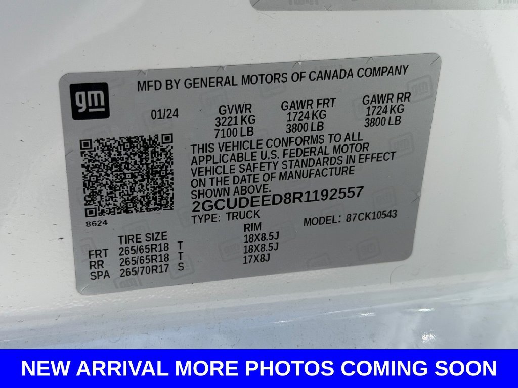 Certified 2024 Chevrolet Silverado 1500 RST AWD/4WD image 20