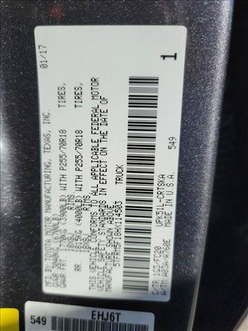 Used 2017 Toyota Tundra SR5 RWD image 21