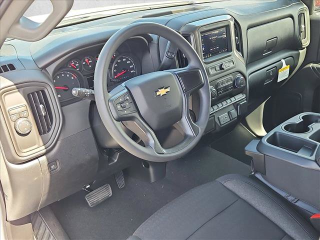 New 2026 Chevrolet Silverado 1500 Custom w/ Turbomax Blackout Package RWD image 3