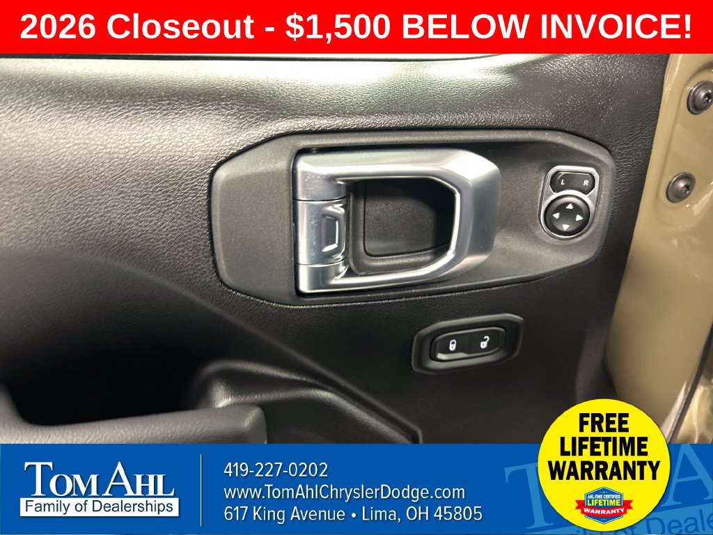 New 2026 Jeep Wrangler Sport AWD/4WD image 12